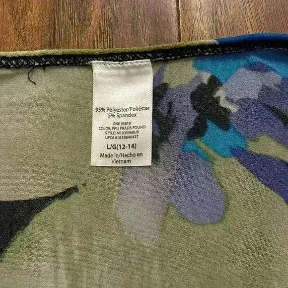 Floral Printed Dress Women’s Size Large Tall - Picture 4 of 8